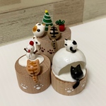 クリスマスにゃんこ