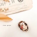 胡桃サイズのハリネズミちゃん