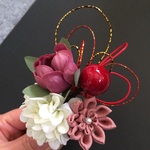 髪飾り～小花のブーケ～　卒業式・成人式・結婚式・式典・お祭りの着物・振袖・袴・浴衣・ドレスに