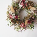✳︎New!✳︎冬の森-Botanical wreath#2