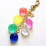 きらきらキャンディーのキーホルダー