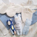 イロイロスタイの出産お祝いセット　　ダブルガーゼ　ネーム入り　名入　出産祝い