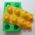 カヌレ型シリコンモールド　お菓子作り　キャンドルにも