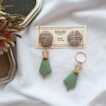 【1点限定】C212／tweed × pistachio green