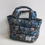 【サンプル特価】MOKOトート*リバティCrochetMeadowネイビー