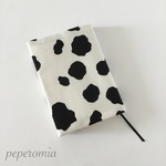 ブックカバー文庫用 うし柄