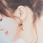 ☆唐草ゴールドラインとスパイラルのイヤリングorピアス☆彡