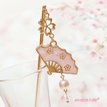 桜扇子の春かんざし*