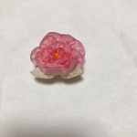 つまみ細工☆牡丹の帯留め☆２