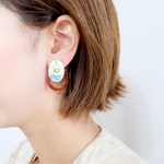 【1点のみ】【 chimie vintage-1058】ヴィンテージフラワーとべっ甲リング2wayジュエリー