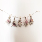 flower garland 【pink】　#02
