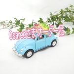 Osareeさまオーダー品❗️ミニカーフェイク多肉植物！ビートルスカイブルー