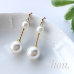 パール×バーイヤリング