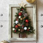 【再販×50】絵画のような…❤　クリスマス　スタンドアレンジ