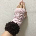 《SALE》プードルハンドウォーマー（桜色）