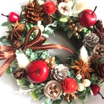 クリスマスリース＊ホワイトグリーン