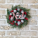 35cm/クリスマスリース-Noel