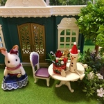 アニマルクリスマスアレンジ☆シロクマ☆白熊、クリスマスブーツ☆ミニチュア、ホワイトクリスマス、リース☆サンタさんからのプレゼント☆ミニチュア、インテリアに(*^_^*)