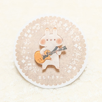 【11/8まで限定】エレキギター❁楽器ブローチ