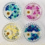押し花アクセサリー小物入れ ＊ビオラ