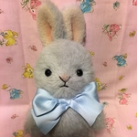 水色うさぎ