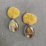 lemon×drop刺繍ピアス