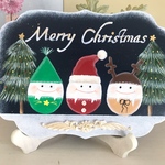 エッグさんのメリークリスマスプレートミニ