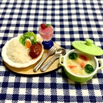 お知らせ📣ハンバーグライスとホワイトシチューのセット