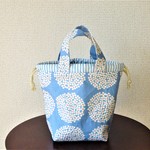 洗える♪保冷保温〇持ち手付巾着袋〇スープジャーケース〇フードジャーケース