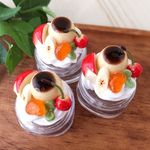 再販☆プリンアラモードのクリームケース