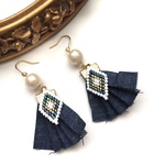 再販♡denim × earrings