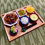 お値下げ🍁ミニチュア🍆麻婆ナスと青椒肉絲のセット