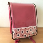 新柄入荷＊再販【受注製作】女の子向け♡切替柄と縁取りが選べる＊透明ランドセルカバー