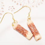 ミニ焼きちくわピアス★イヤリング変更可能★