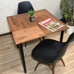 アイアン脚 75cm角ワークテーブル