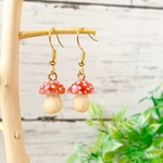 きのこのピアス🍄