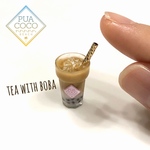ミニチュア　tea with milk ミルクティー＊タピオカミルクティ ドリンク