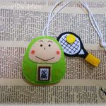 【43様オーダー品】想いを伝える♪だるまさんお守りテニスチャーム付き【完成品】