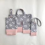 pekoyuzu様オーダー品▶◀チェリー柄4点セット