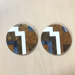 BROWN CIRCLE DESIGN PARTS
