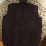 ウール１００% 手編み ベスト