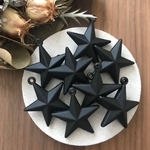 4pcs Handmade* 資材 B-566 matte 3D star