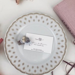 blue fleur clip