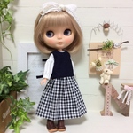 ブライス ふんわりワンピース＊ベスト セット