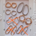 変形リング ハンドメイド  ゴールド  シルバー