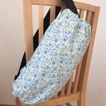 抱っこ紐  収納カバー  小花柄   水色
