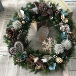  * Tree nuts *  Christmas wreath * ② クリスマスリース 🌿