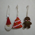 クリスマス壁飾り♪