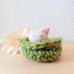 あったかすごもりにゃんこ 緑