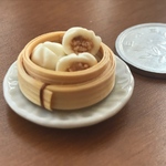 ミニチュア肉まん蒸篭